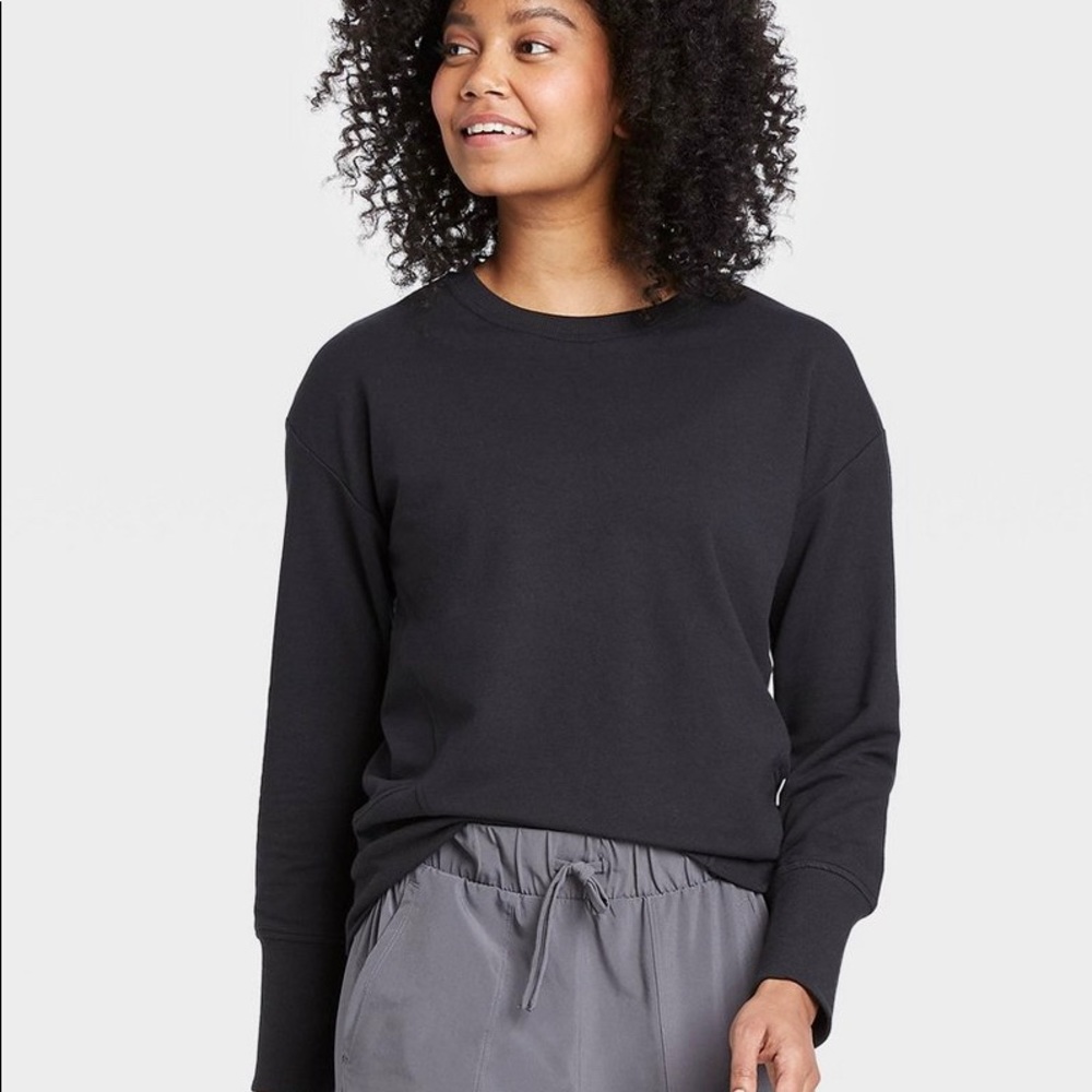 Women’s French Terry Crewneck Pullover